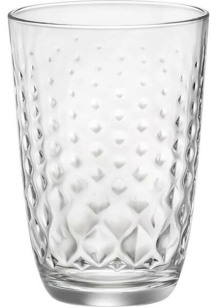 Bormioli Rocco 6-częściowy zestaw szklanek Glit, 380 ml, 380 ml