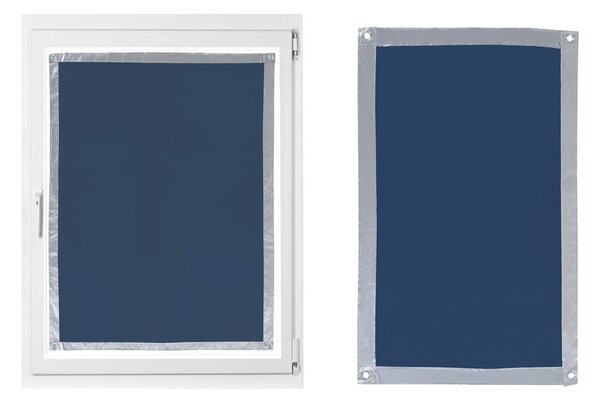 Niebieska termiczna zasłona zaciemniająca 59x114 cm – Maximex