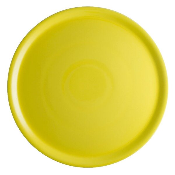 Żółty talerz porcelanowy na pizzę Brandani Pizza, ⌀ 31 cm