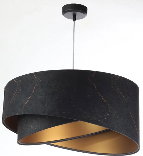 Czarno-złota lampa wisząca glamour F9-W13