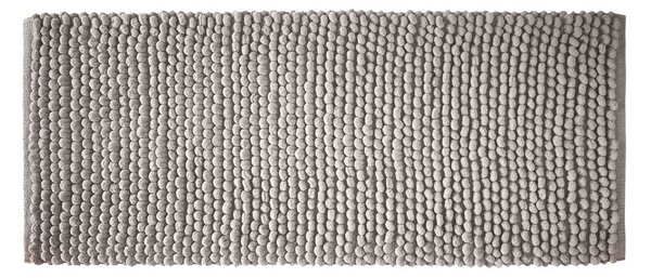 Szary dywanik łazienkowy 50x120 cm Aspen Bobble – Bianca