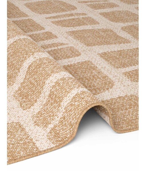 Kremowo-naturalny dywan odpowiedni na zewnątrz 120x170 cm Haringey Ruskin – Ted Baker