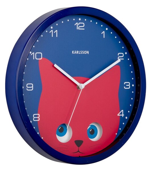 Zegar dziecięcy ø 31 cm Peekaboo Cat – Karlsson