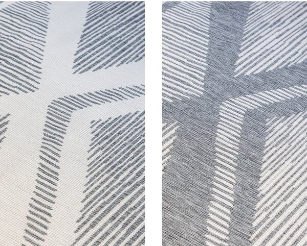 Szaro-kremowy dywan odpowiedni na zewnątrz 80x150 cm Gemini – Elle Decoration