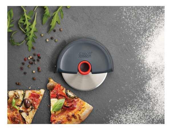 Nóż do pizzy z silikonu i stali nierdzewnej Disc – Joseph Joseph