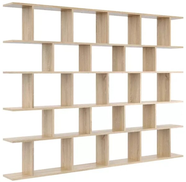Regał biblioteczka do salonu nowoczesnego dąb sonoma K8-G50