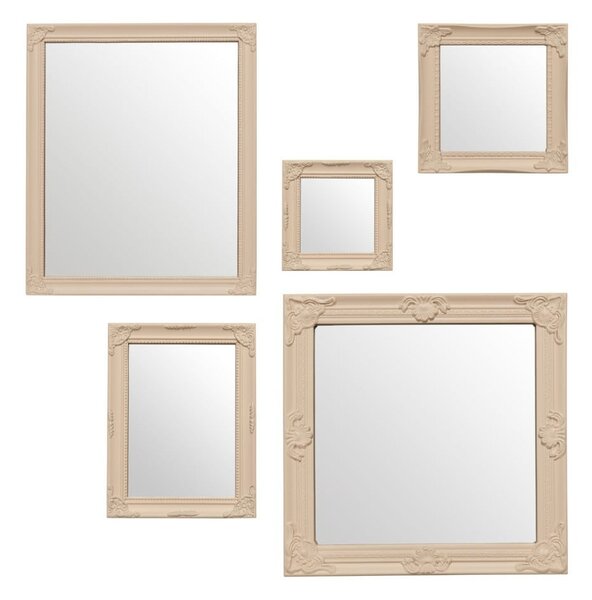 Lustra ścienne zestaw 5 szt. 37x37 cm Baroque – Premier Housewares