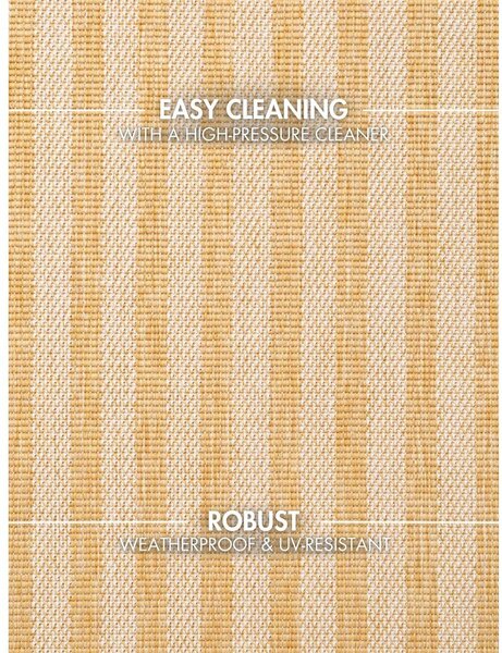 Dywan odpowiedni na zewnątrz w kolorze ochry/kremowy 120x170 cm Haringey Linley – Ted Baker