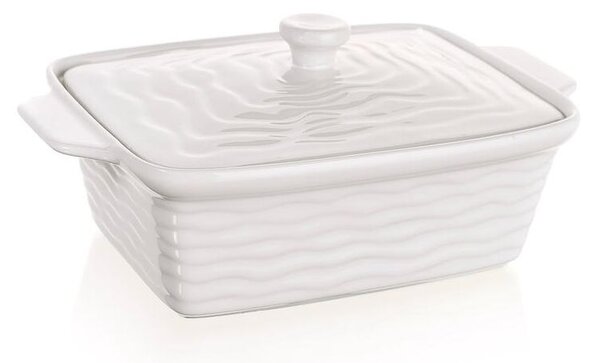 Forma prostokątna do zapiekania z pokrywką CULINARIA White 28 x 18 cm
