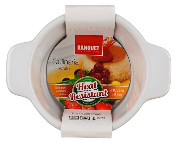 Forma okrągła do zapiekania CULINARIA White śr. 8,5 cm