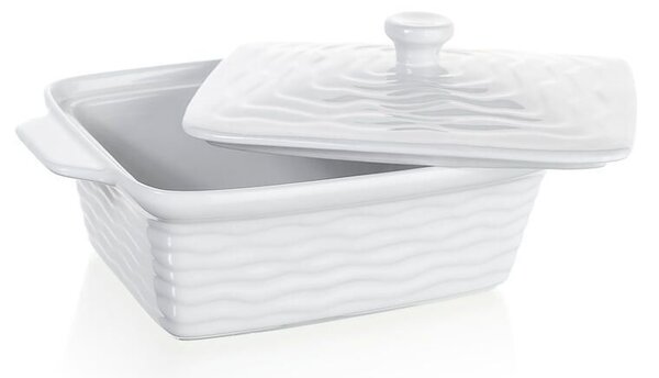 Forma prostokątna do zapiekania z pokrywką CULINARIA White 28 x 18 cm