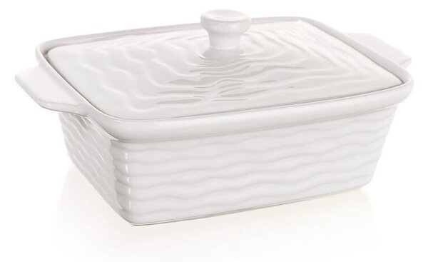 Forma prostokątna do zapiekania z pokrywką CULINARIA White 28 x 18 cm
