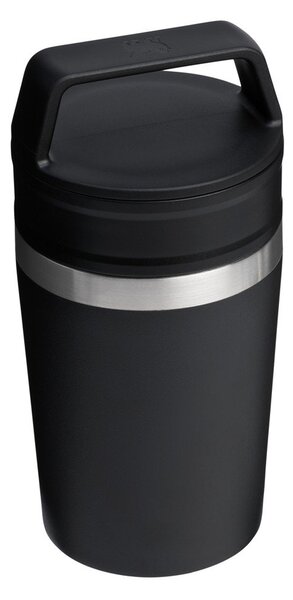 Czarny kubek termiczny ze stali nierdzewnej 230 ml Café-To-Go Travel Mug Black 2.0 – Stanley