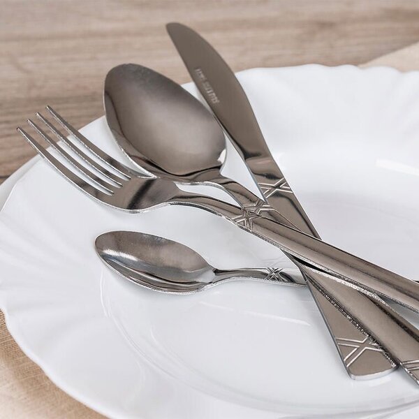 Zestaw sztućców ze stali nierdzewnej APETIT DESTINI 24 szt