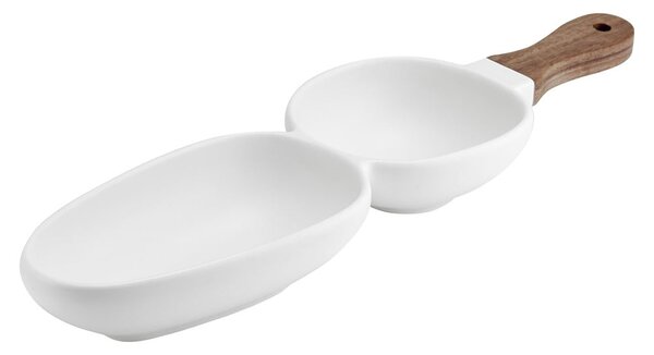 Biała porcelanowa miska do serwowania Ladelle Essentials