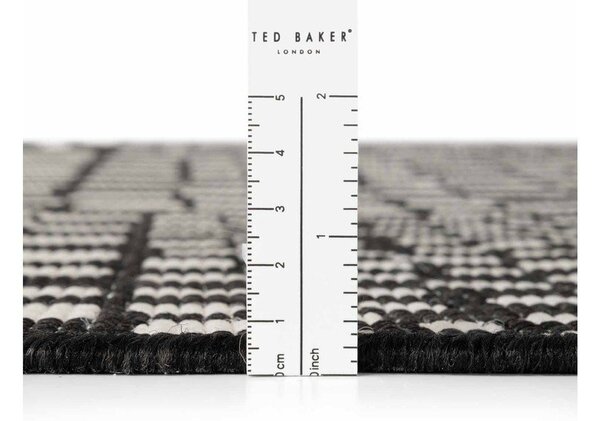Czarno-kremowy dywan odpowiedni na zewnątrz 200x300 cm Haringey Barkham – Ted Baker