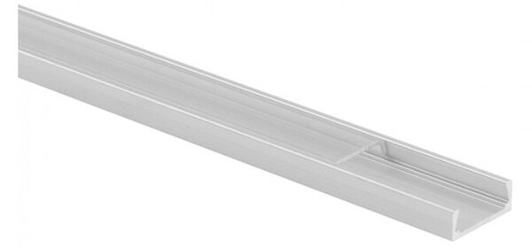 Profil do taśm LED N03 natynkowy anodowany + klosz przezroczysty 3m Ecolight