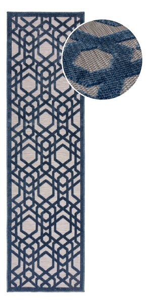 Niebieski dywan odpowiedni na zewnątrz 230x66 cm Oro – Flair Rugs