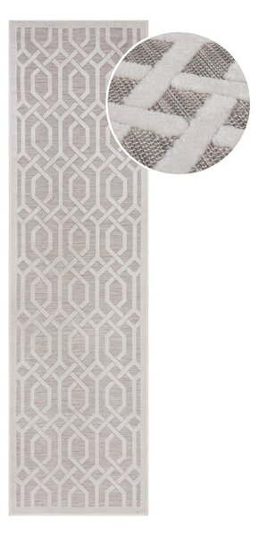 Beżowy chodnik odpowiedni na zewnątrz 230x66 cm Mondo – Flair Rugs