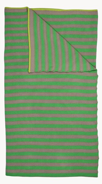 Narzuta z bawełny Bonsoir Stripe