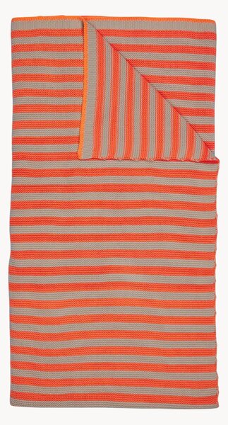 Narzuta z bawełny Bonsoir Stripe