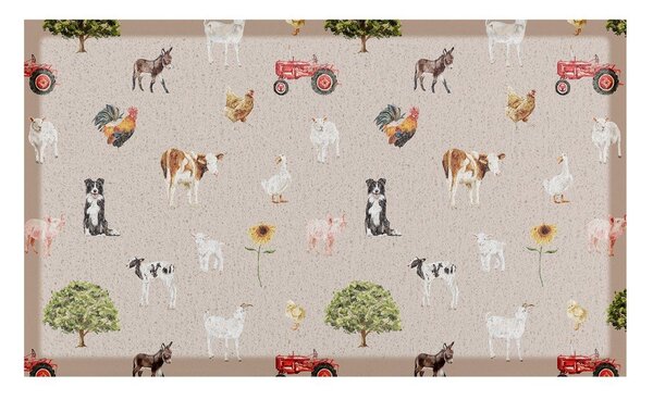 Wycieraczka z PVC 40x70 cm Farm Life – Artsy Doormats