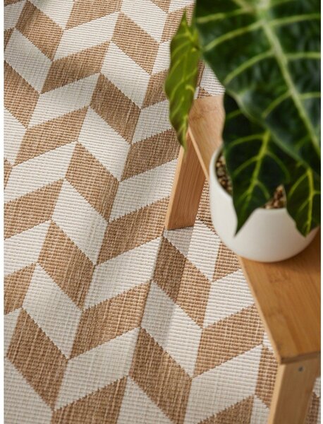 Kremowo-naturalny chodnik odpowiedni na zewnątrz 80x200 cm Haringey Terrick – Ted Baker