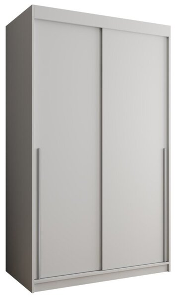 Szafa przesuwna Garderoba SIMA T 120 kaszmir + u. srebrny