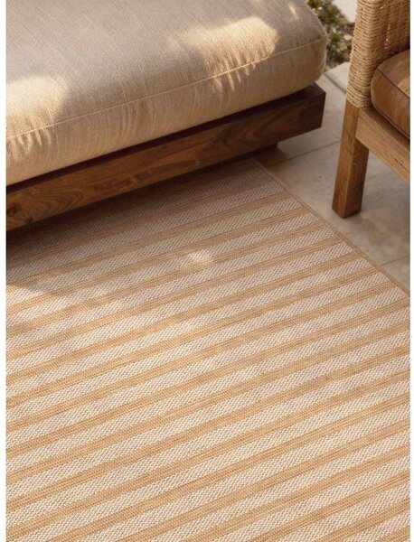 Kremowo-naturalny dywan odpowiedni na zewnątrz 120x170 cm Haringey Linley – Ted Baker