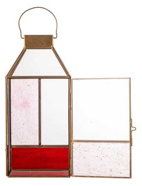 Szklany lampion (wysokość 34 cm) Drew – Bloomingville