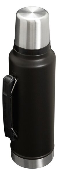 Czarny termos ze stali nierdzewnej 1,4 l Legendary Classic Bottle Black 2.0 – Stanley
