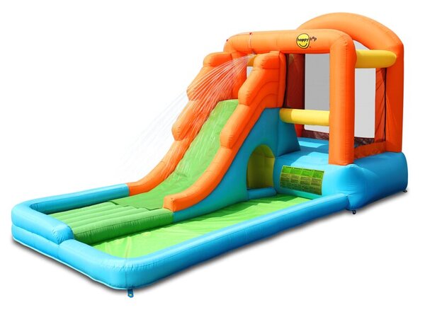 Dmuchany Zamek GIGANT Trampolina HappyHop zjeżdżalnia dla Dzieci