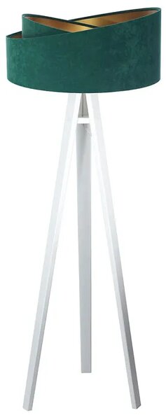 Zielono-biała lampa stojąca trójnóg - EXX250-Volia