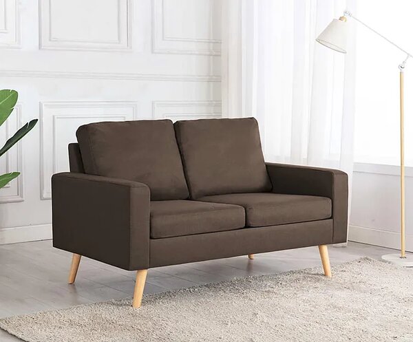 2-osobowa brązowa sofa N4-P58