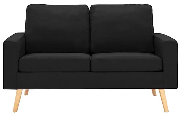 2-osobowa czarna sofa A3-Z87