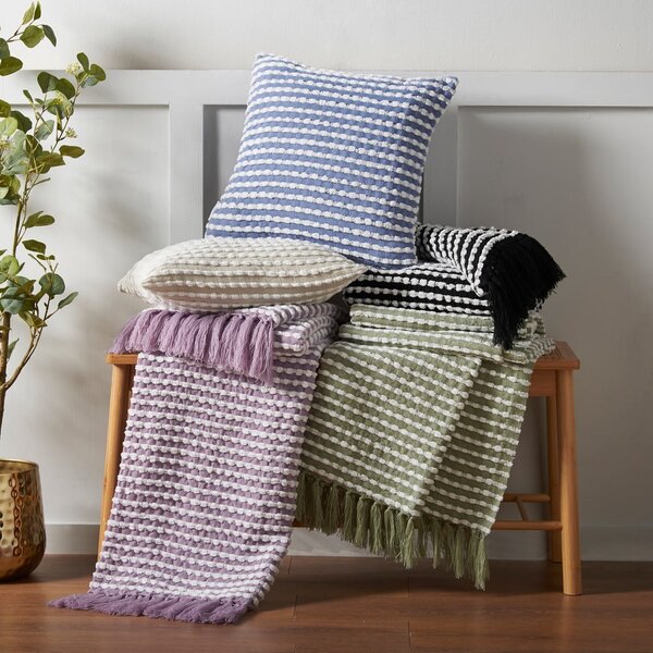 Poduszka dekoracyjna 43x43 cm Stab Stitch – Catherine Lansfield