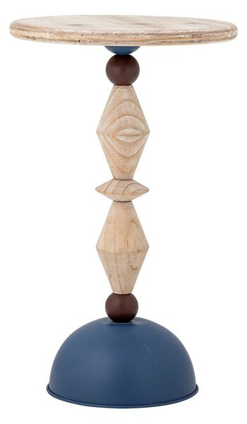 Okrągły stolik z litego drewna jodłowego ø 30 cm Mannelli – Bloomingville
