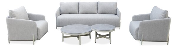 Zestaw ogrodowy AURA CAFFE Melange Grey - Furrore