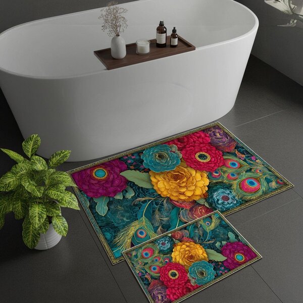 Dywaniki łazienkowe zestaw 2 szt. 60x100 cm – Foutastic