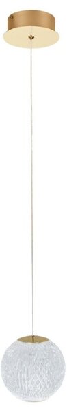 Lampa wisząca LED Azzardo Edem 1 GO AZ6016 4,2W – nowoczesne oświetlenie do wnętrz