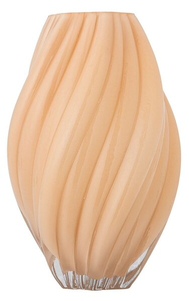 Pomarańczowy szklany wazon (wysokość 30 cm) Kanji – Bloomingville