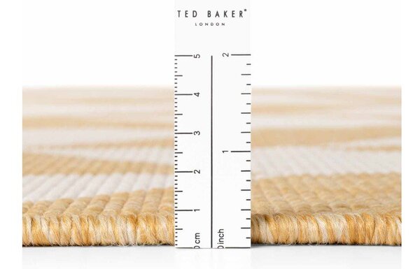 Chodnik odpowiedni na zewnątrz w kolorze ochry/kremowy 80x200 cm Haringey Terrick – Ted Baker