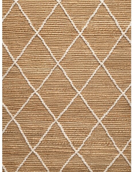 Dywan z juty tkany ręcznie w naturalnym kolorze 80x150 cm Kunu – Hanse Home