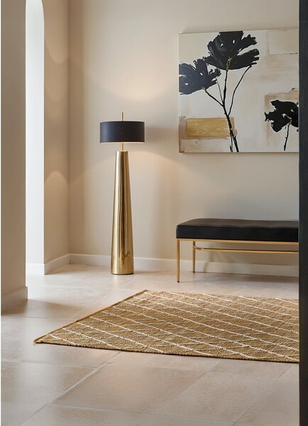 Dywan z juty tkany ręcznie w naturalnym kolorze 80x150 cm Kunu – Hanse Home