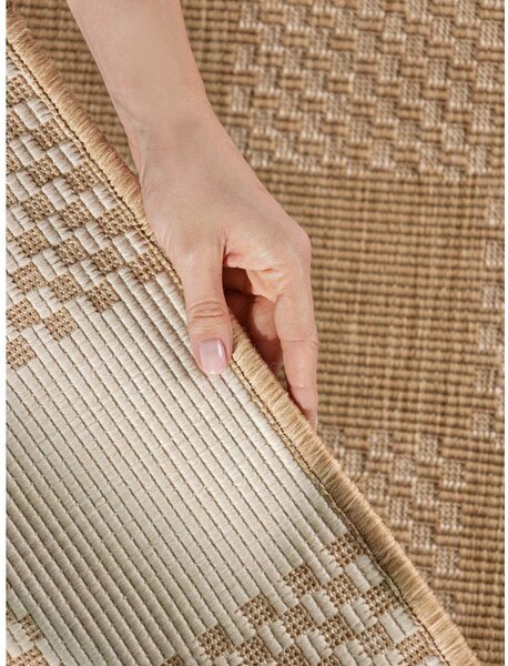 Kremowo-naturalny dywan odpowiedni na zewnątrz 120x170 cm Haringey Dorothy – Ted Baker