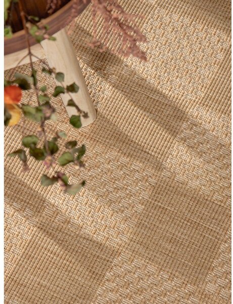 Kremowo-naturalny dywan odpowiedni na zewnątrz 120x170 cm Haringey Dorothy – Ted Baker