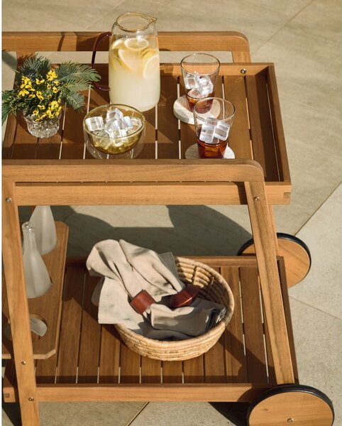 Barek z litego drewna akacjowego 55x73 cm Felisa – Kave Home