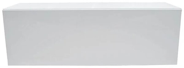Biała nowoczesna szafka wisząca RTV 120 cm - Nevika 3X