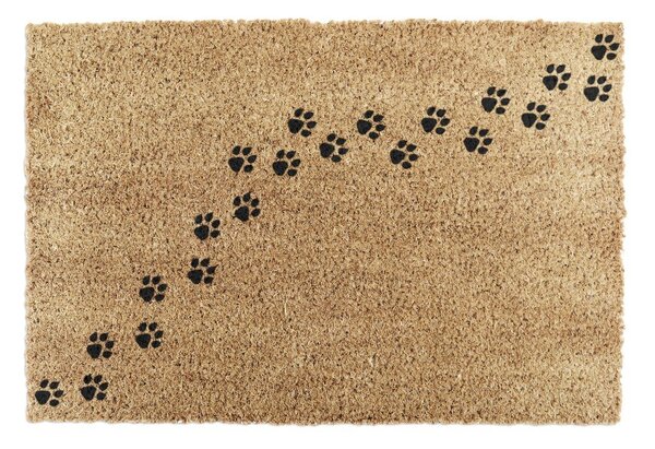 Wycieraczka z włókna kokosowego 40x60 cm Paw Prints – Artsy Doormats