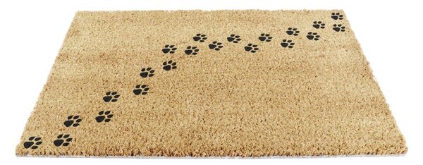 Wycieraczka z włókna kokosowego 40x60 cm Paw Prints – Artsy Doormats